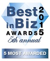 Best in Biz Awards 2015 prestigious business awards most awarded logo