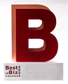 15th annual Best in Biz Awards prestigious business awards sample bronze winner trophy